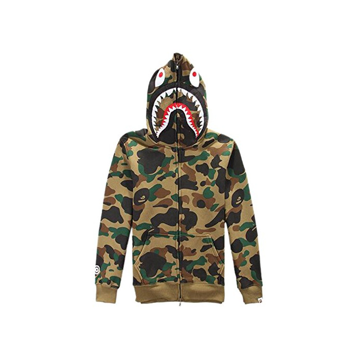 Producto ETASSO Military Combat Army Camo Hoodie para hombre M Café camuflaje