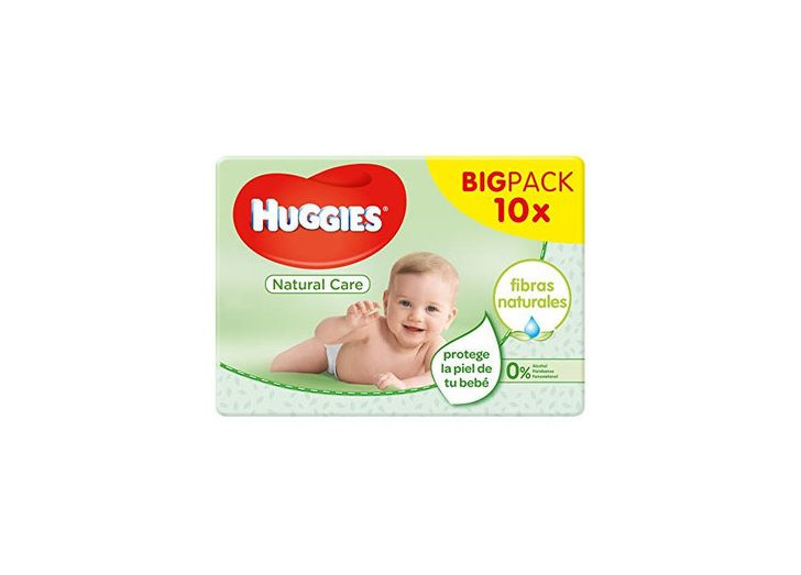 Beauty Huggies Natural Care - Toallitas para bebé