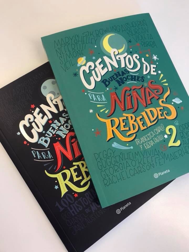 Book Cuento de buenas noches para niñas rebeldes 1 y 2