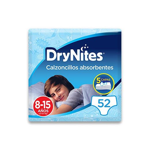 DryNites Calzoncillos Absorbentes para Niño, 8-15 Años