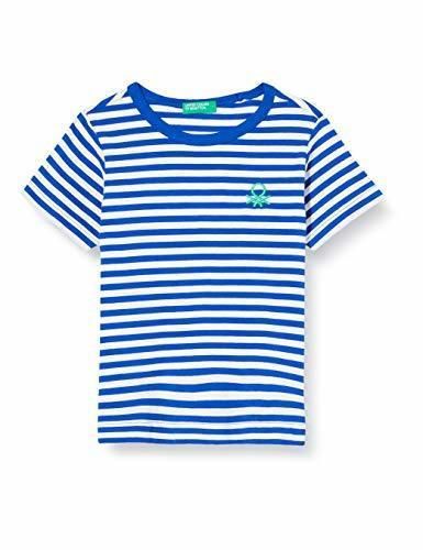 United Colors of Benetton T-Shirt Camiseta de Tirantes, Azul