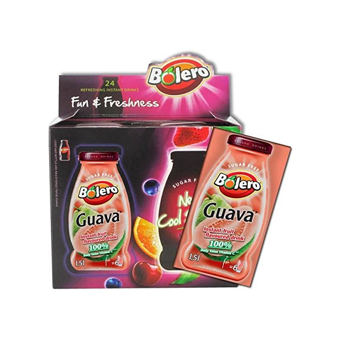 Social Pack 24 sobres Bebidas Bolero Guayaba - 15% dto