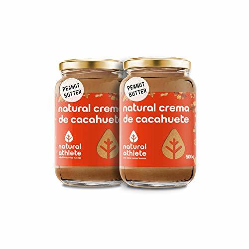 Social Crema de Cacahuete Natural Athlete 100% Cacahuete Sin Azúcar