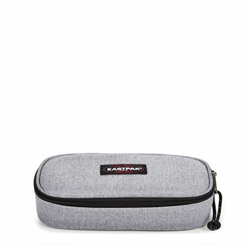 Social Eastpak Oval Single Estuche, 22 cm, Gris