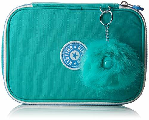 Social Kipling 100 PENS Estuches, 21 cm, 1.5 Liters, Azul