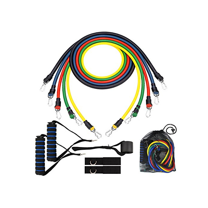 Social 11pcs Bandas de resistencia