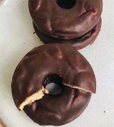 Donuts de chocolate sanos