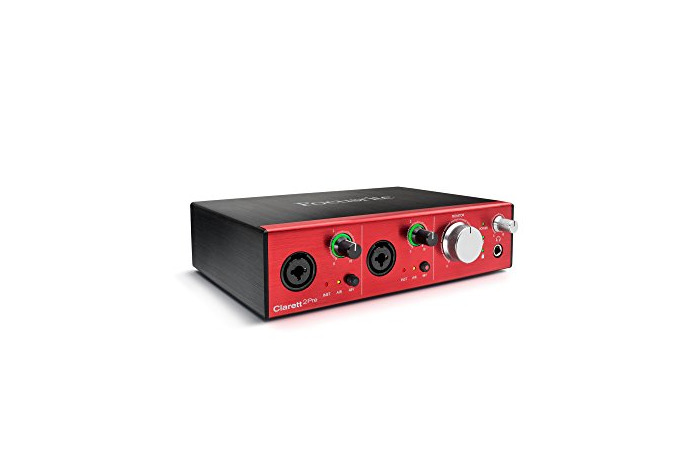 Producto Focusrite Clarett 4Pre 18 x 8 Interfaz Thunderbolt con 4 Preamplificadores