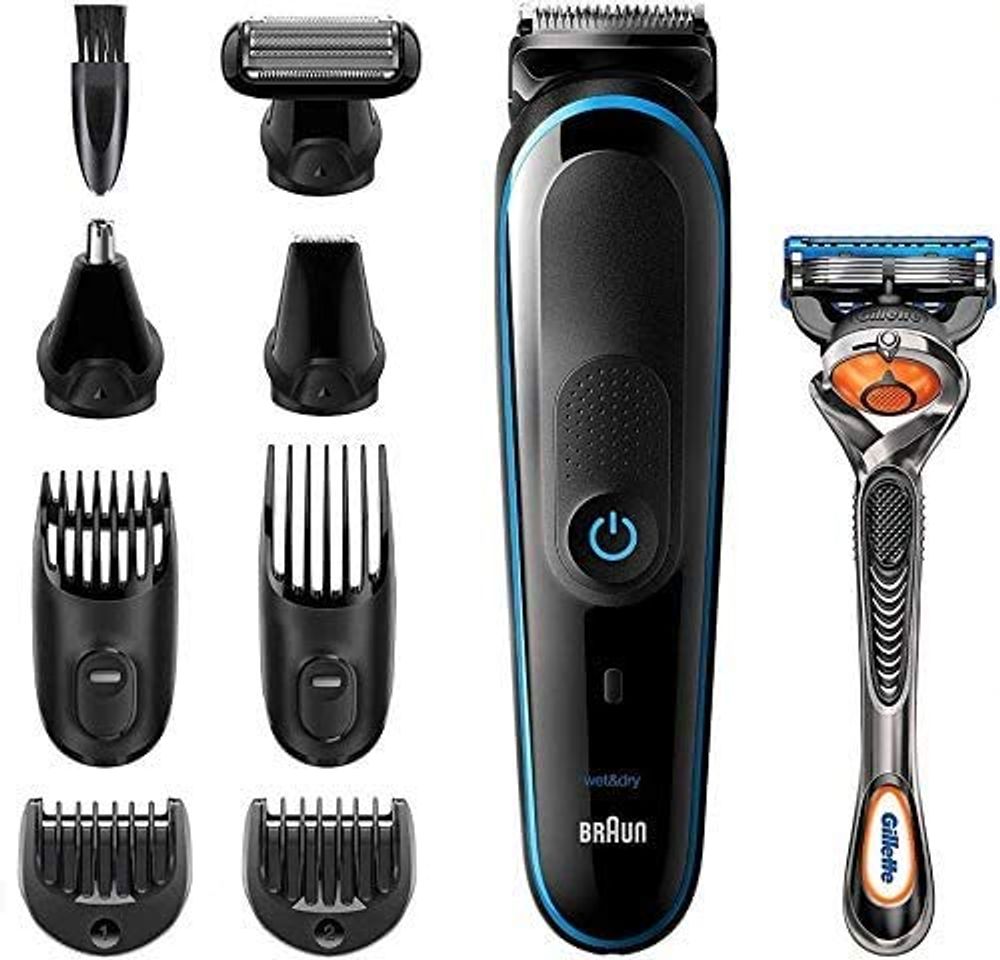 Products Braun Recortadora MGK5280 9 en 1, Máquina recortadora de barba, set de