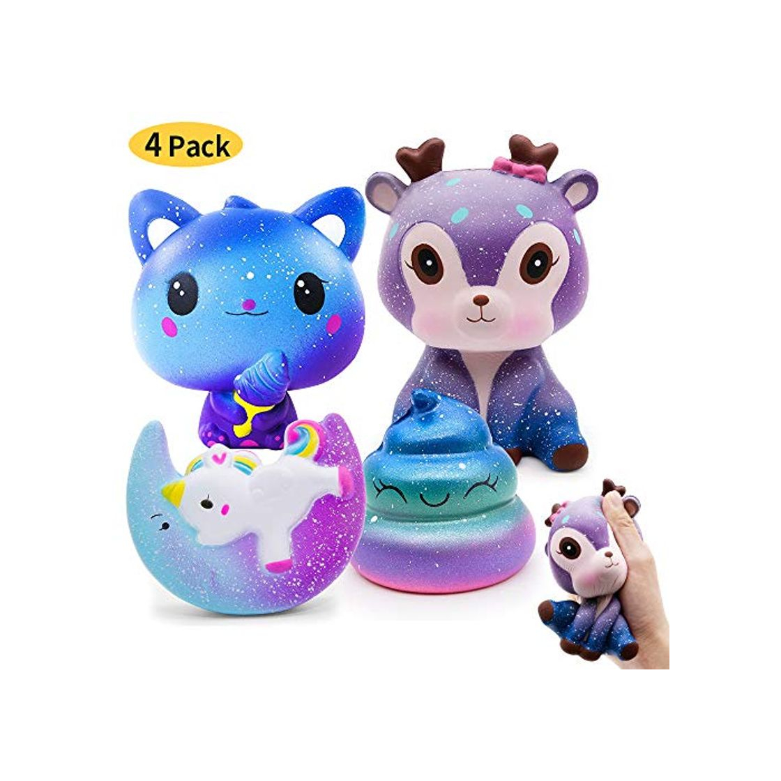 Social SPECOOL Antiestres Squishy Kawaii Squishy Juguete Slow Rising Squeeze Perfumada Suave Antiestrés Regalo para Niños Adultos