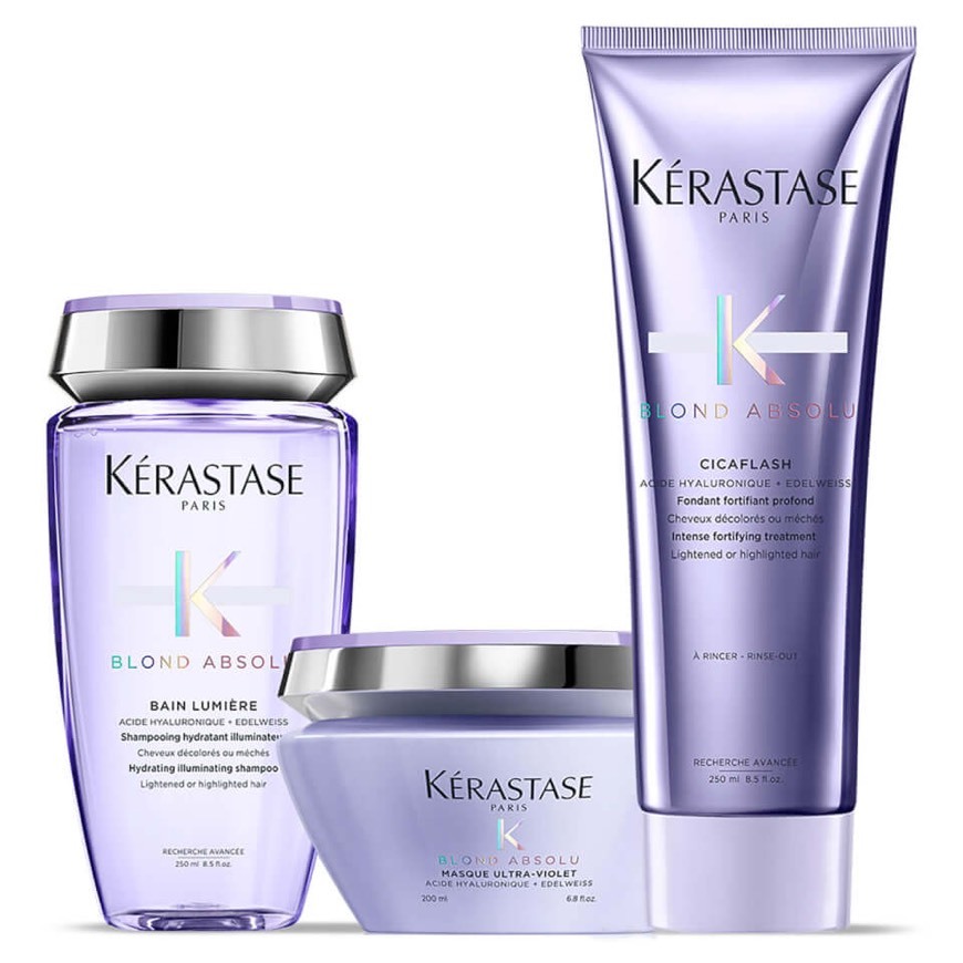 Serie Cabelos loiros kerastase