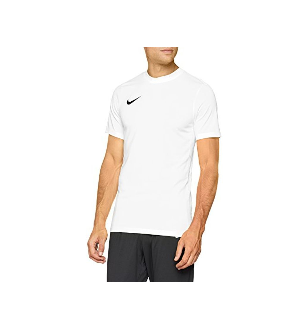 Fitness Nike Park Vi Camiseta de Manga Corta para Hombre, Blanco