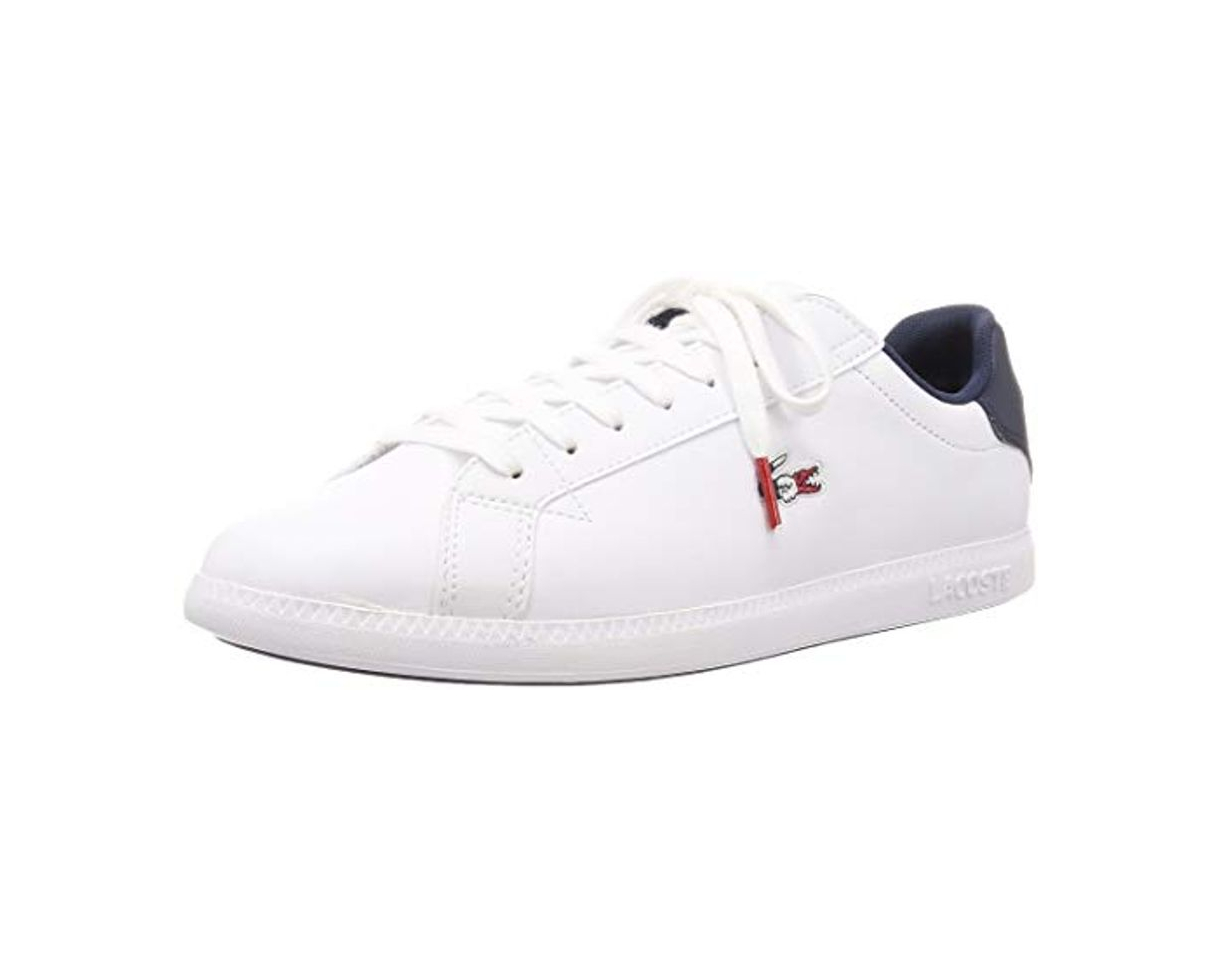 Fashion Lacoste Graduate TRI1 SMA, Zapatillas Hombre, Blanco