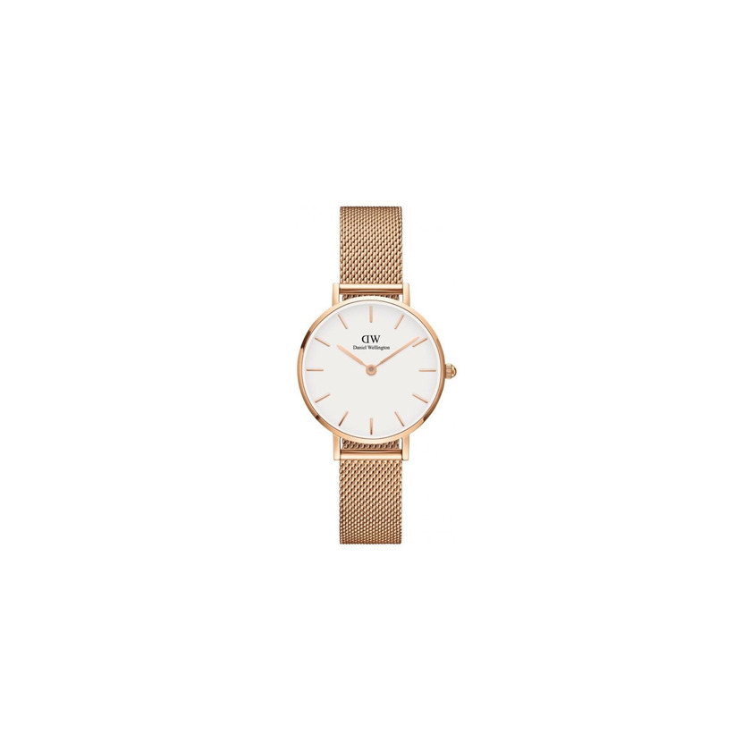 Fashion Daniel Wellington Reloj Analógico para Mujer de Cuarzo con Correa en Acero