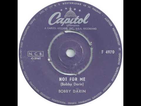 Music Bobby Darin - Not For Me