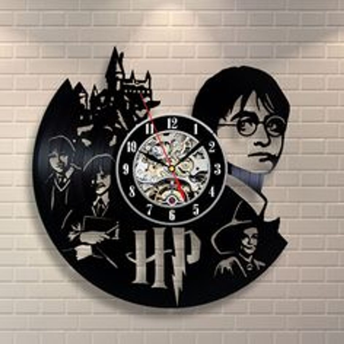 Producto ttymei Tattoo Studio Vinyl Record Wall Clcok Diseño Moderno Tattoo Salon Shop Wall Sign 3D Decoración Vinyl Clock Wall Watch Home Decor