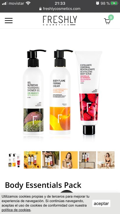 Product Body Essentials Pack