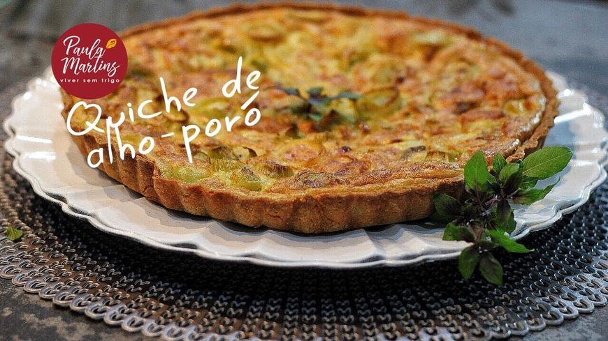 Fashion Quiche de franco sem glúten e sem lactose - YouTube