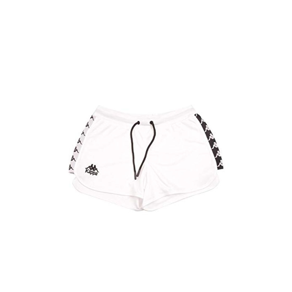 Product Kappa Short Donna 222 Banda ANGUY White/Black