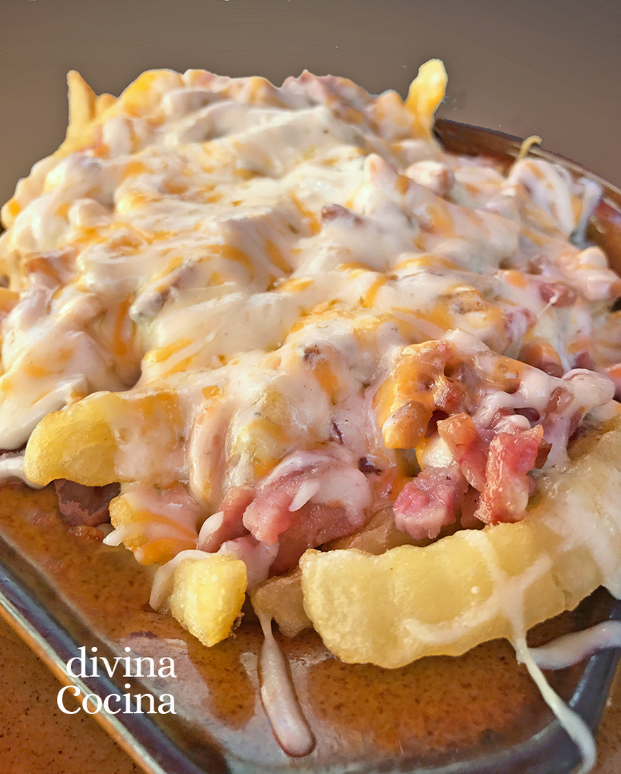 Moda Receta de Patatas con Queso y Bacon