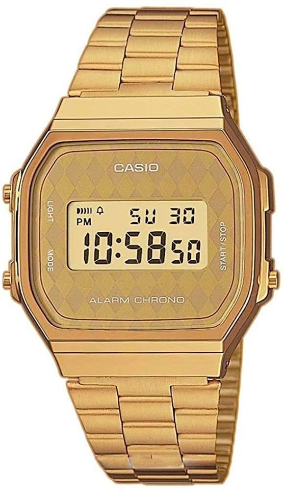 Moda Relógio Casio gold