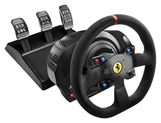 Thrustmaster T300 Ferrari Integral Alcantara Edition - Volante para PS4/PS3/PC