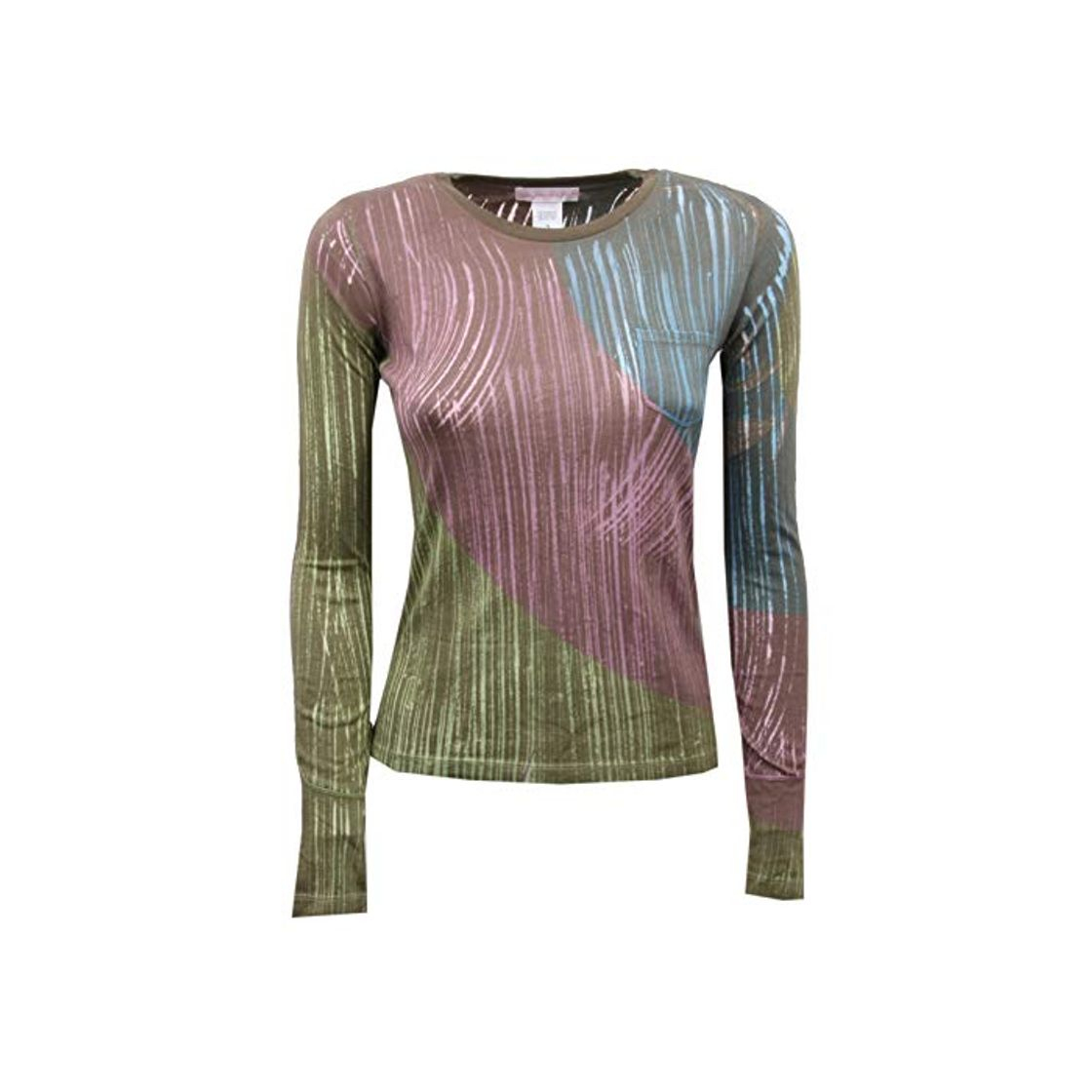 Custo C8568 Maglia Donna Barcelona Whit Effect Vintage Tissue t-Shirt Woman [2