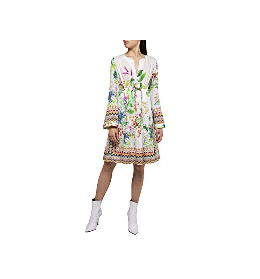 REPLAY W9602 .000.72008 Vestido, Multicolor