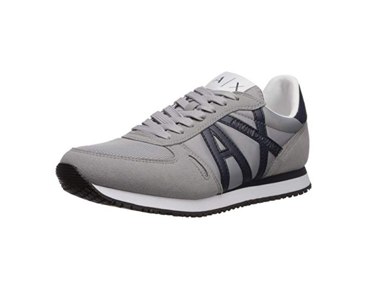 Producto Armani Exchange - Deportivas retro, zapatillas de running para hombre Gris Size