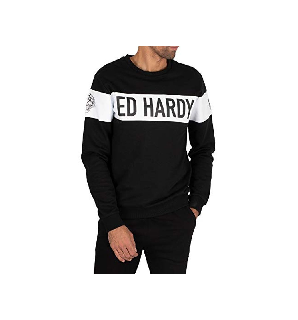 Ed Hardy de los Hombres Sudadera NYC