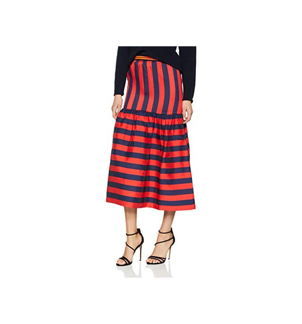 Armani Exchange Coloured Falda, Azul