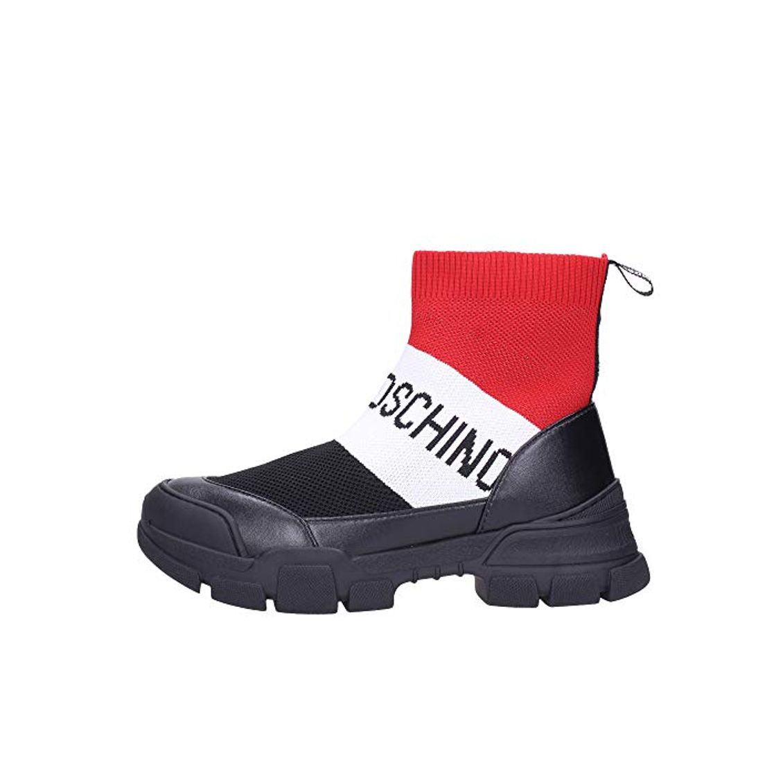 Product Scarpe Donna Love Moschino Sneaker a calzino Fondo Trekking Nero