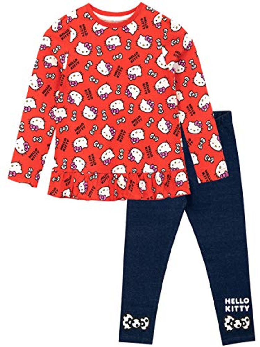 Products Hello Kitty Camiseta y Leggings para niñas Rojo 9