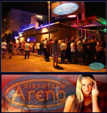 Lugar Discoteca Arena a Blanes