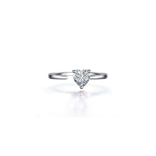 DAINTY LOVE ADJUSTABLE STERLING SILVER RING £ 29.99