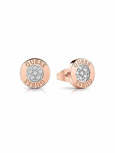 Social Guess pendientes para mujer Acero inoxidable con Circonita