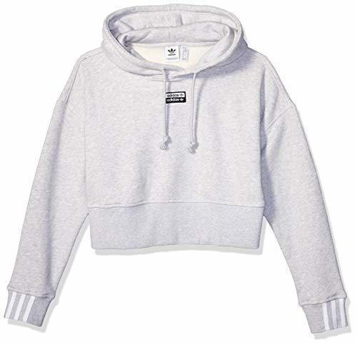 adidas Originals Women's V-ocal Cropped Hooded Sweatshirt