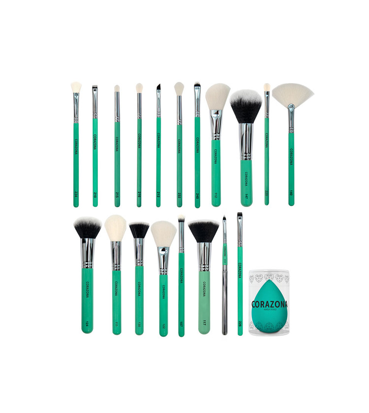 Social CORAZONA - Conjunto Completo de Pincéis