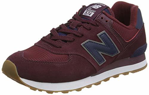 Social New Balance 574v2, Zapatillas para Hombre, Rojo