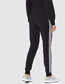 adidas Essentials 3-Stripes SPants W Pantalones de Deporte, Mujer, Negro