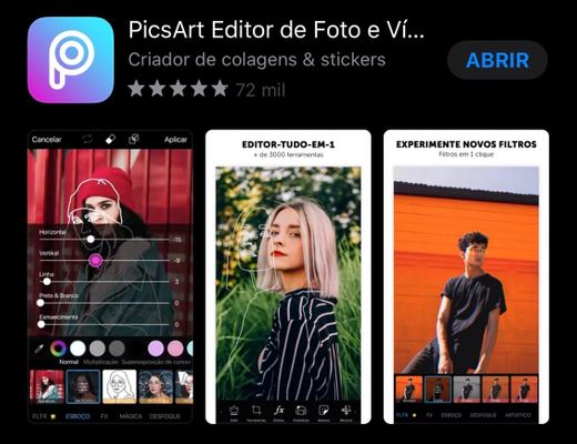 PicsArt Editor de Fotos