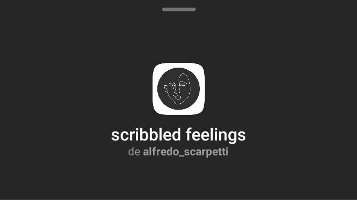 Moda scribbled feelings