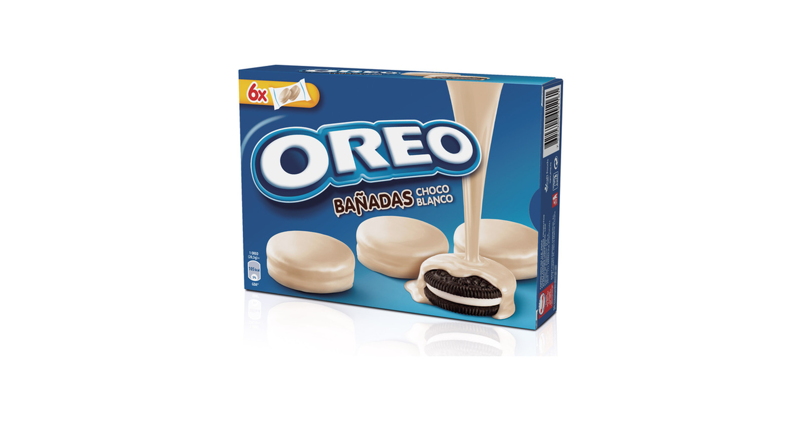 Oreo bañada chocolate blanco