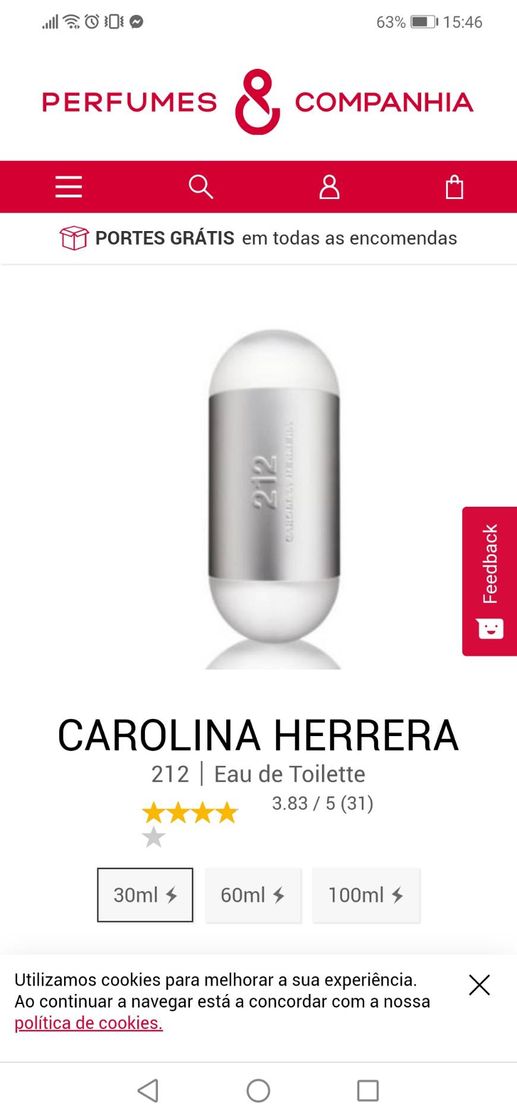 Perfumes Online - Melhores Ofertas | Perfumes & Companhia