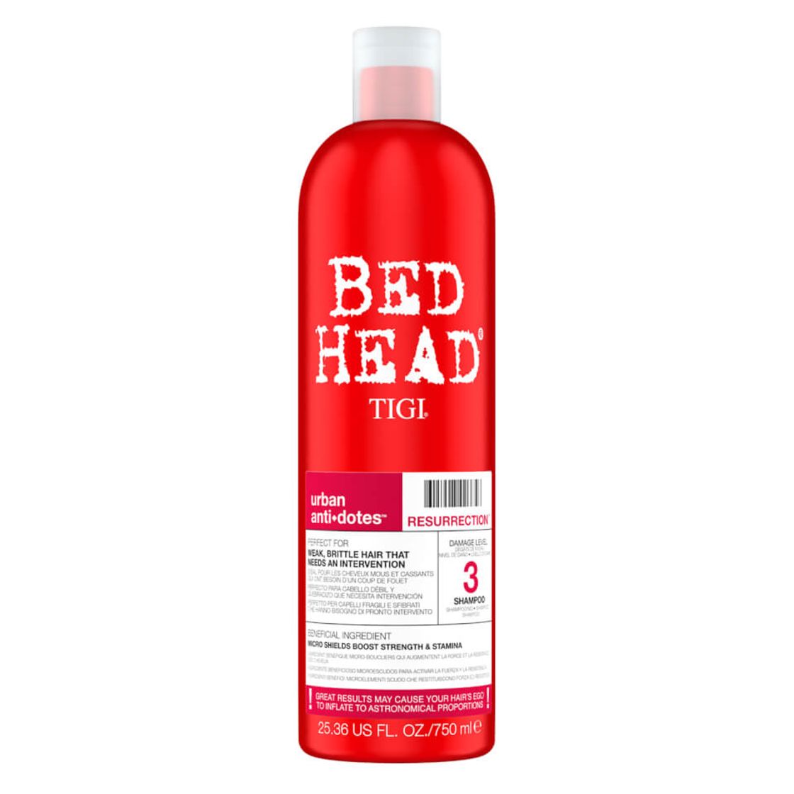 TIGI Bed Head Urban Antidotes Resurrection Repair Shampoo ...
