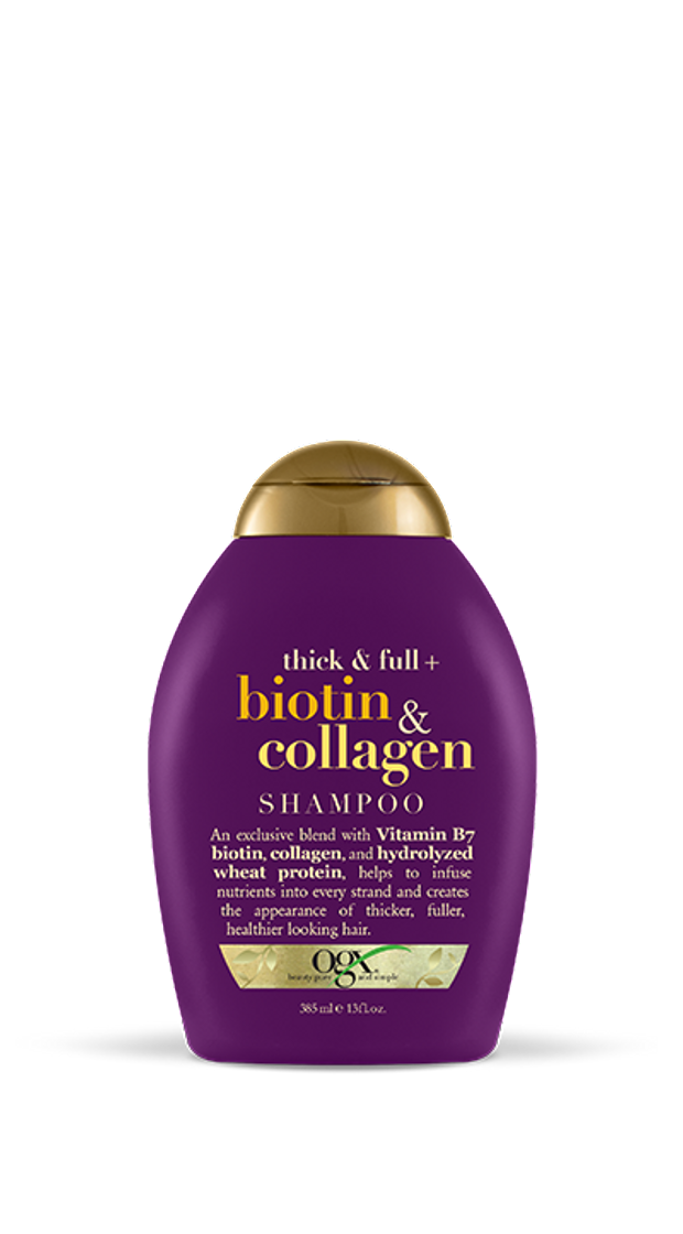 Thick & Full Biotin and Collagen Hair Thickening Shampoo | OGX®