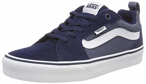 Social Vans Filmore, Zapatillas para Hombre Azul