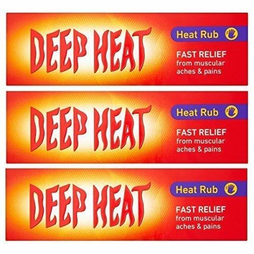 Productos 3 X Deep Heat Calor Frotar 100g