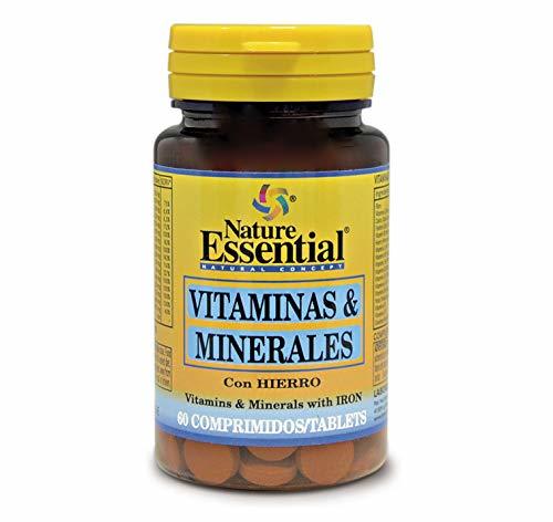 Product Vitaminas & minerales. 60 comprimidos con fibra