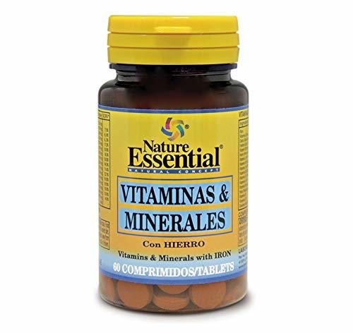 Vitaminas & minerales. 60 comprimidos con fibra